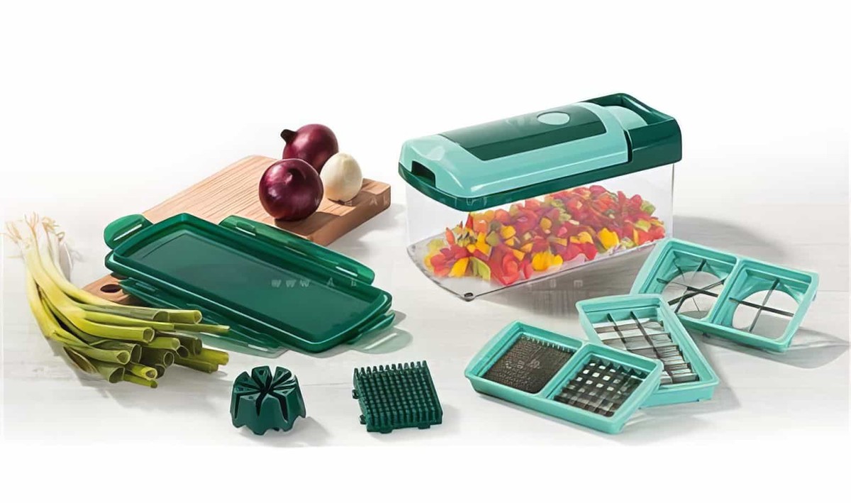 Multi Dicer Meyve Ve Sebze Akıllı Doğrayıcı Seti (lazer Kesim Çelik Bıçaklı Model) - 1