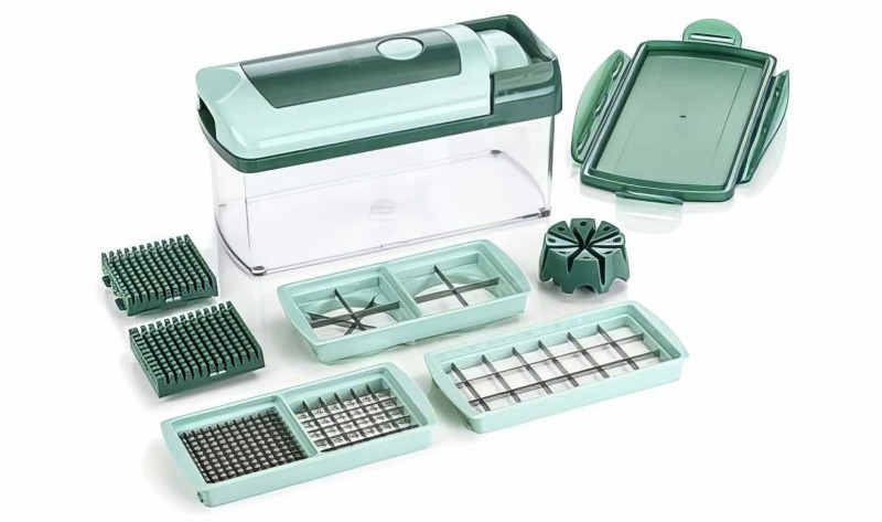 Multi Dicer Meyve Ve Sebze Akıllı Doğrayıcı Seti (lazer Kesim Çelik Bıçaklı Model) - 2