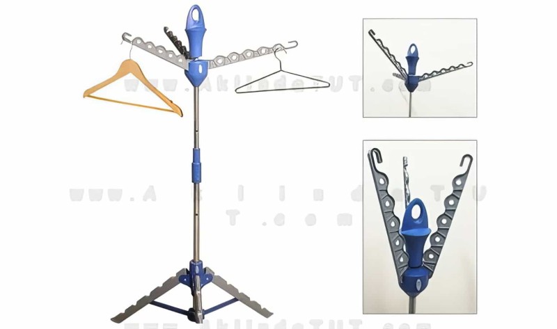 Multi Hanger Portatif Çamaşır Kurutma Askılığı - 2