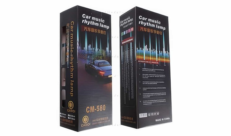 Müziğe Ve Sese Duyarlı Ledli Oto Arka Cam Sticker Devir Saati Ekolayzır ( 90 X 25 ) - 4