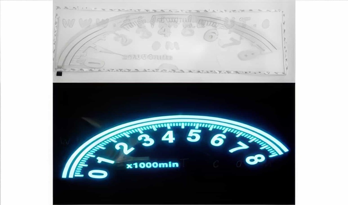 Müziğe Ve Sese Duyarlı Ledli Oto Arka Cam Sticker Devir Saati Ekolayzır ( 90 X 25 ) - 5