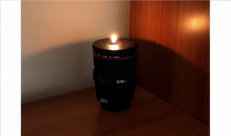 Objektif Şekilli Mum-candle Lens - 2