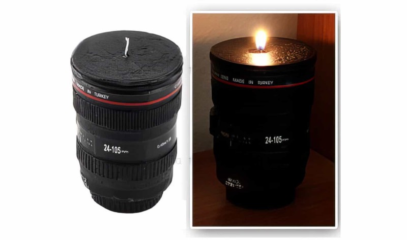 Objektif Şekilli Mum-candle Lens - 4