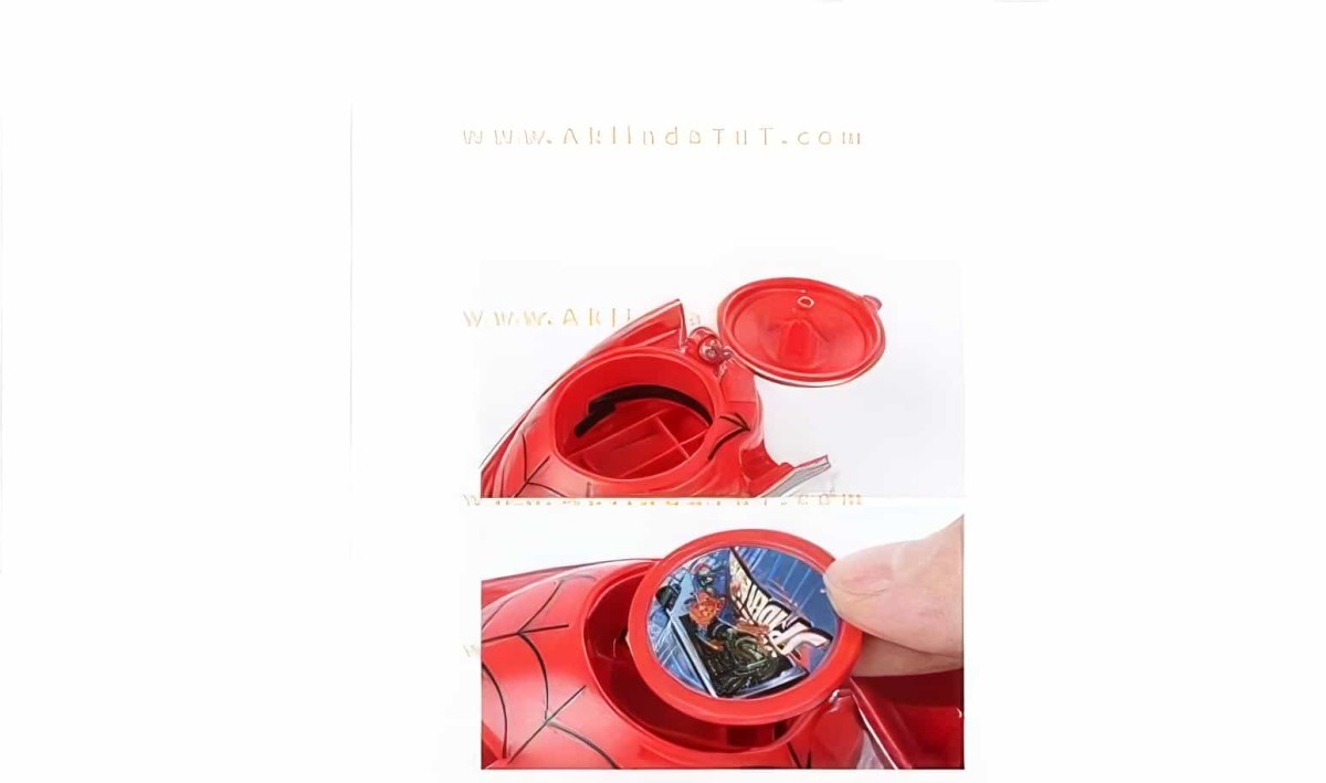 Örümcek Adam Spiderman Disk Atan Aksiyon Eldiven + 4 Adet Disk - 4