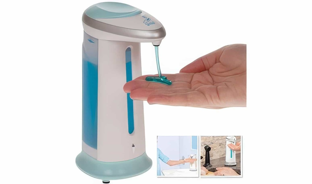 Otomatik Fotoselli Hareket Sensörlü El Dezenfektan Dispenser Otomatı - 1
