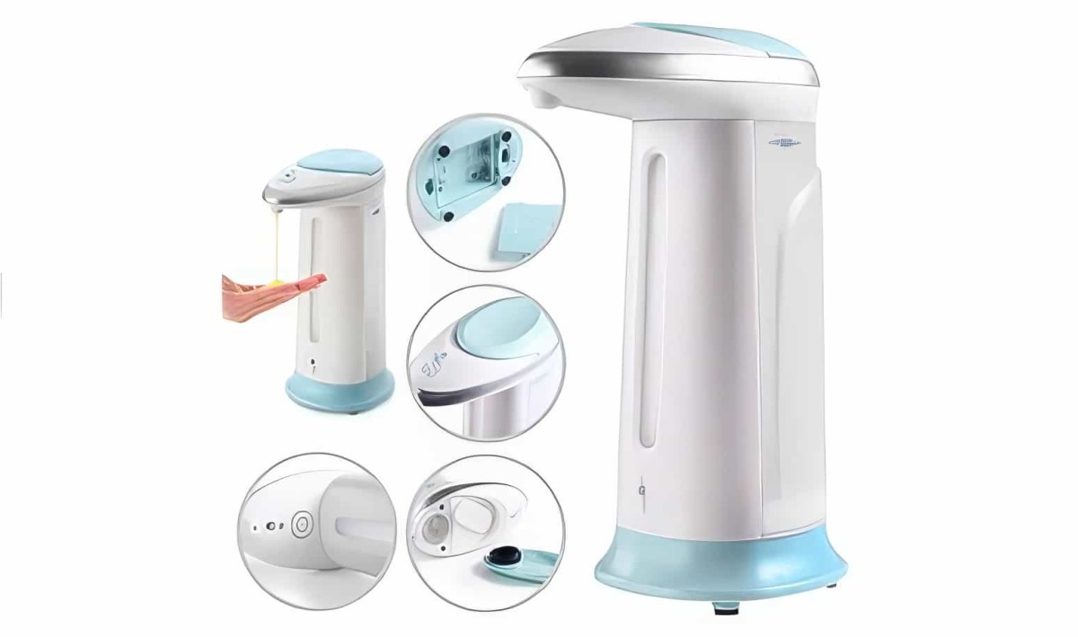 Otomatik Fotoselli Hareket Sensörlü El Dezenfektan Dispenser Otomatı - 3