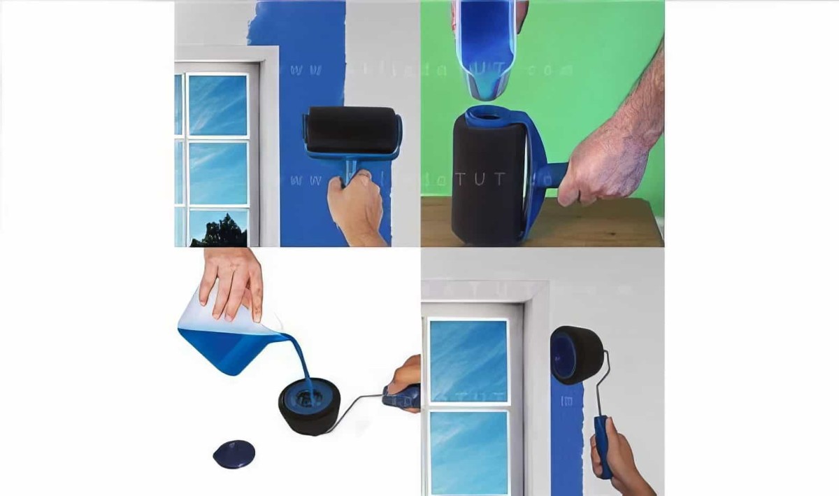 Paint Roller Damlatmayan Boya Rulosu Duvar Boyama Seti - 2