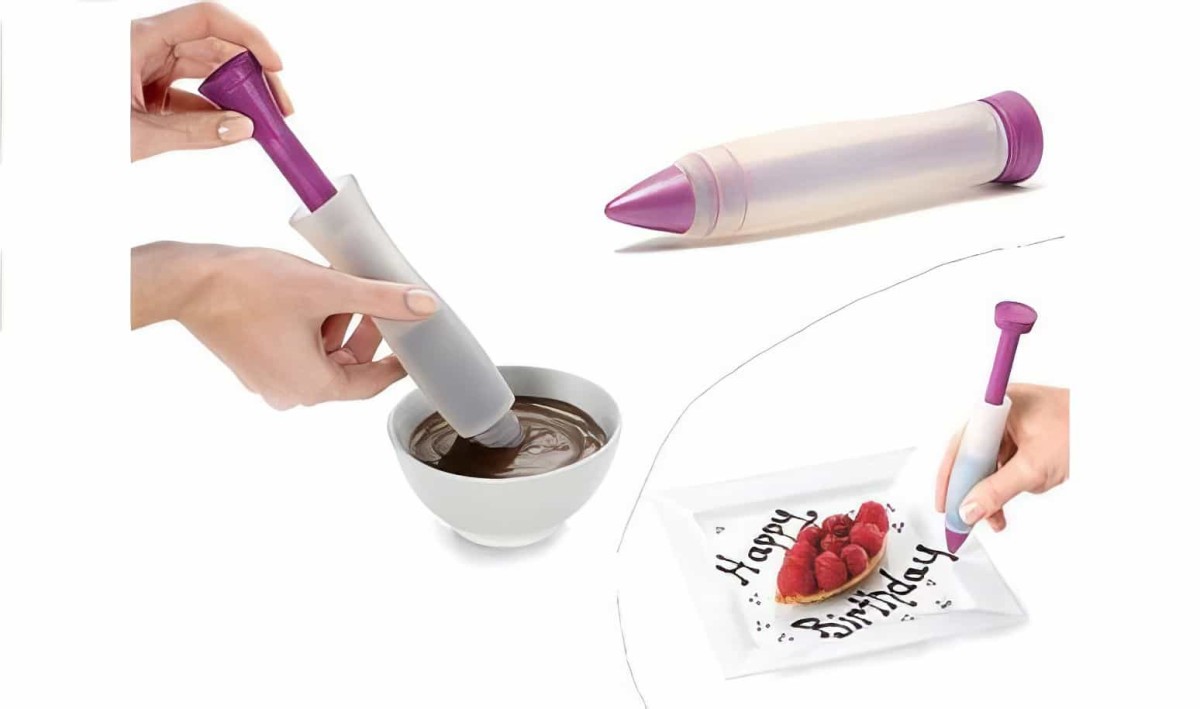 Pasta Kek Süsleme Dekorasyon Kalemi - Cake Decorating Pen - 2