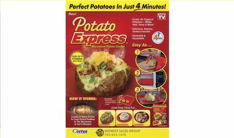 Patates Pişirme Kumpir Torbası - Potato Express - 6