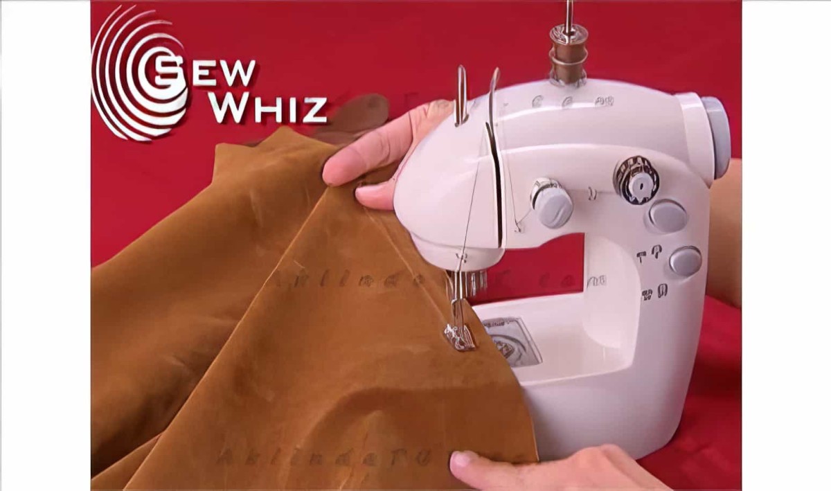Pedallı Çift Makaralı Portatif Mini Dikiş Makinesi - 4