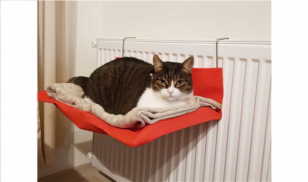 Petzoom Kedi Radyatör (petek) Kalorifer Yatağı - Fleece Radiator Bed - 1