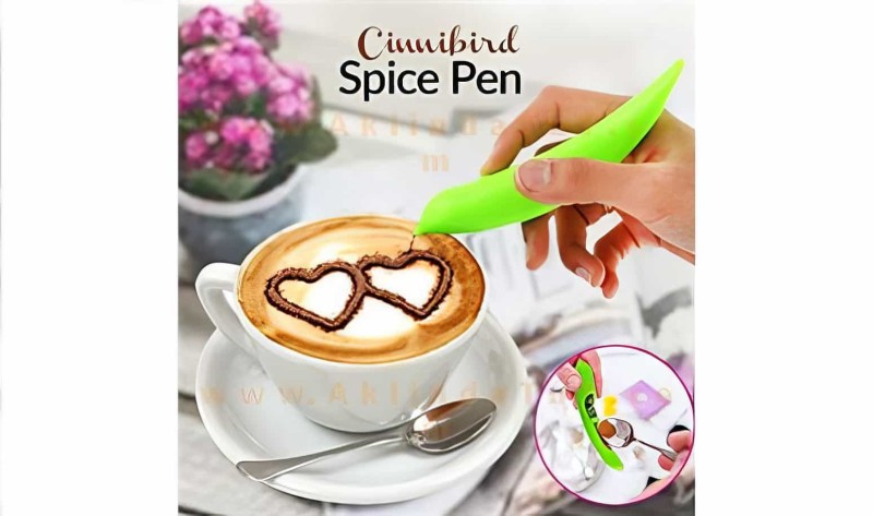 Pilli Kek - Pasta - Kahve Süsleme Kalemi Spice Pen - 1