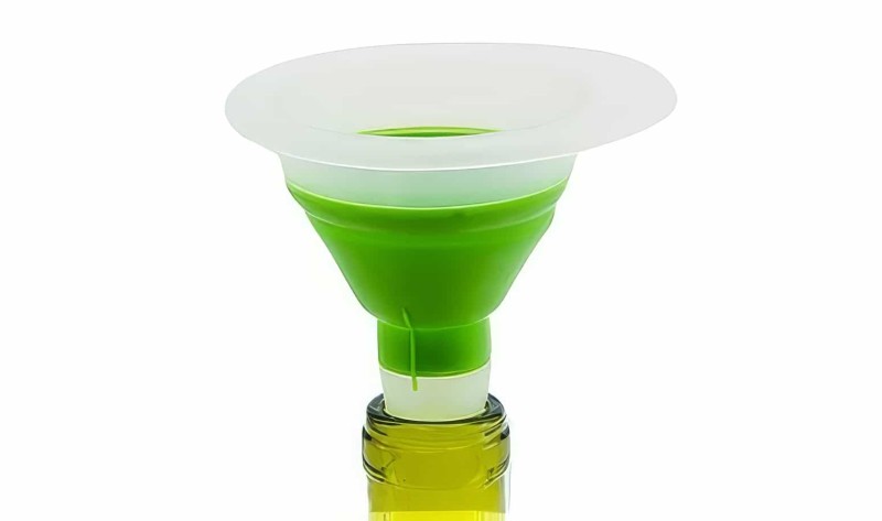 Pratik Katlanır Mini Silikon Huni - 5