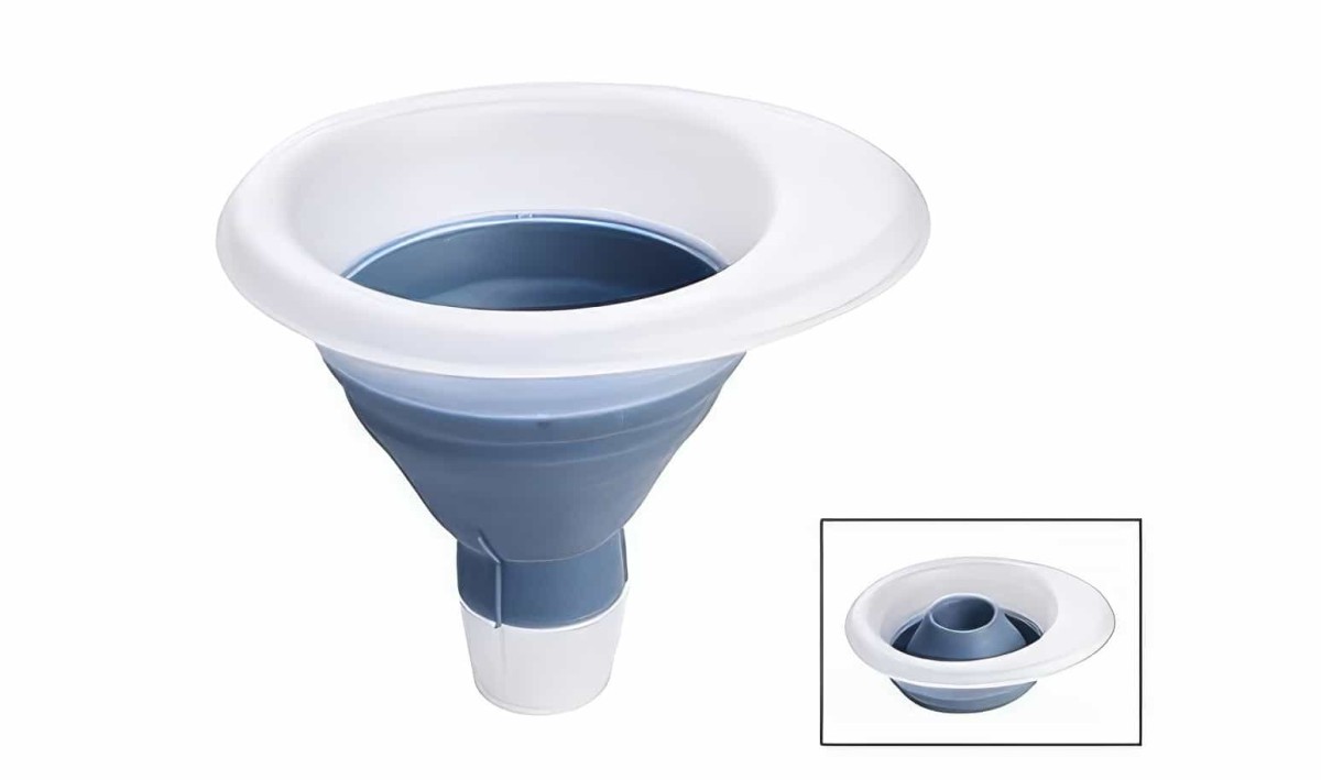 Pratik Katlanır Mini Silikon Huni - 6