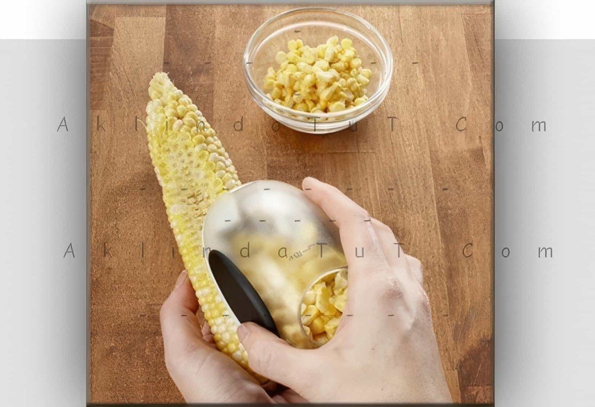 Pratik Mısır Ayıklama Aparatı Corn Strıpper - 2