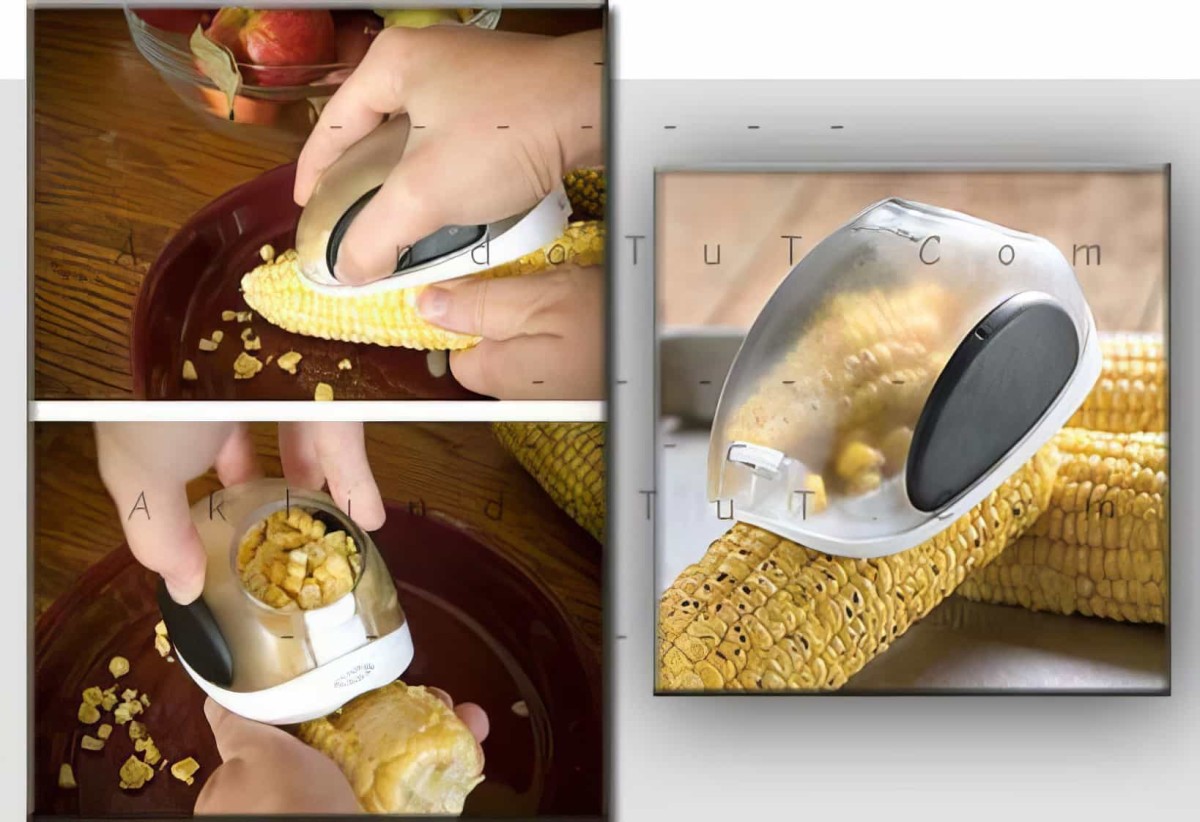 Pratik Mısır Ayıklama Aparatı Corn Strıpper - 6