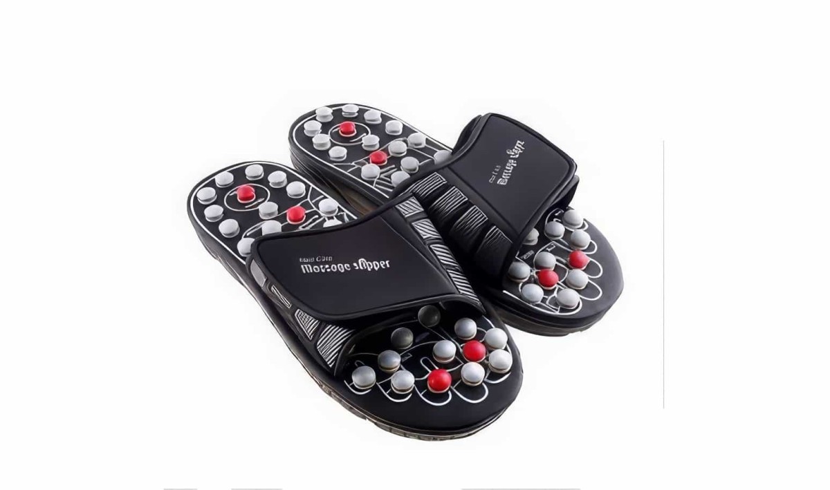Refleksoloji Özellikli Masaj Terliği Massage Slipper - 1