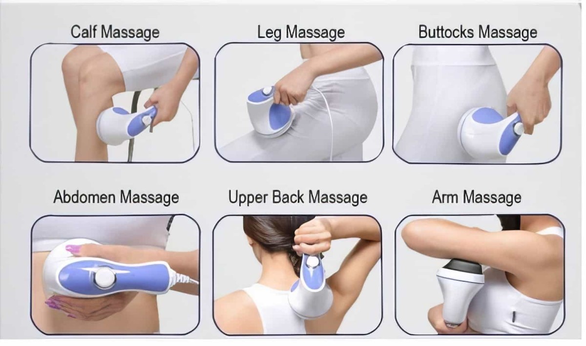 Relax Super Tone Titreşimli Çok Fonksiyonlu Masaj Aleti - 2