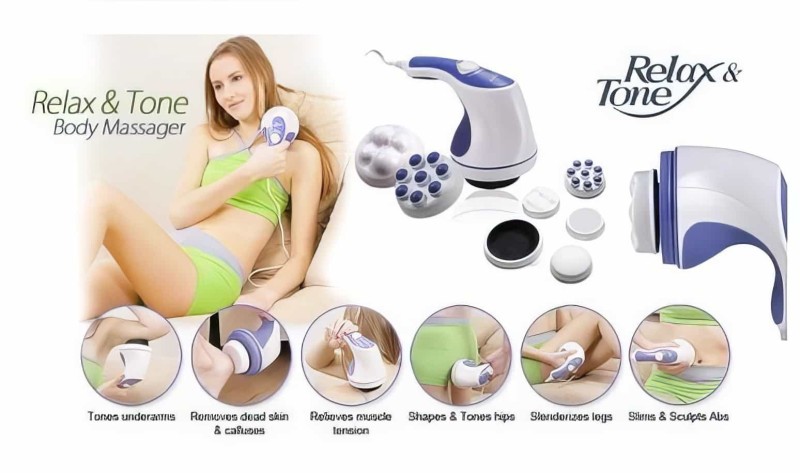 Relax Super Tone Titreşimli Çok Fonksiyonlu Masaj Aleti - 4