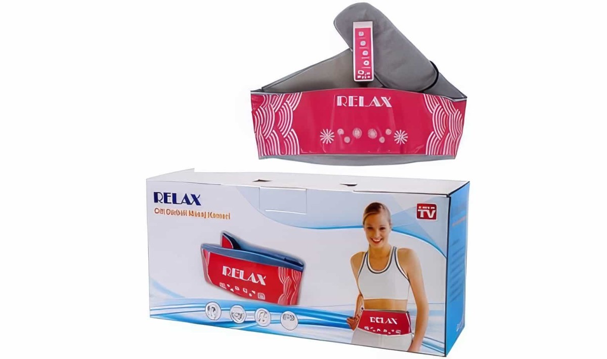 Relax Vibro Rl-015 Çift Darbeli Zayıflama - Göbek Eritme Titreşimli Masaj Kemeri - 5
