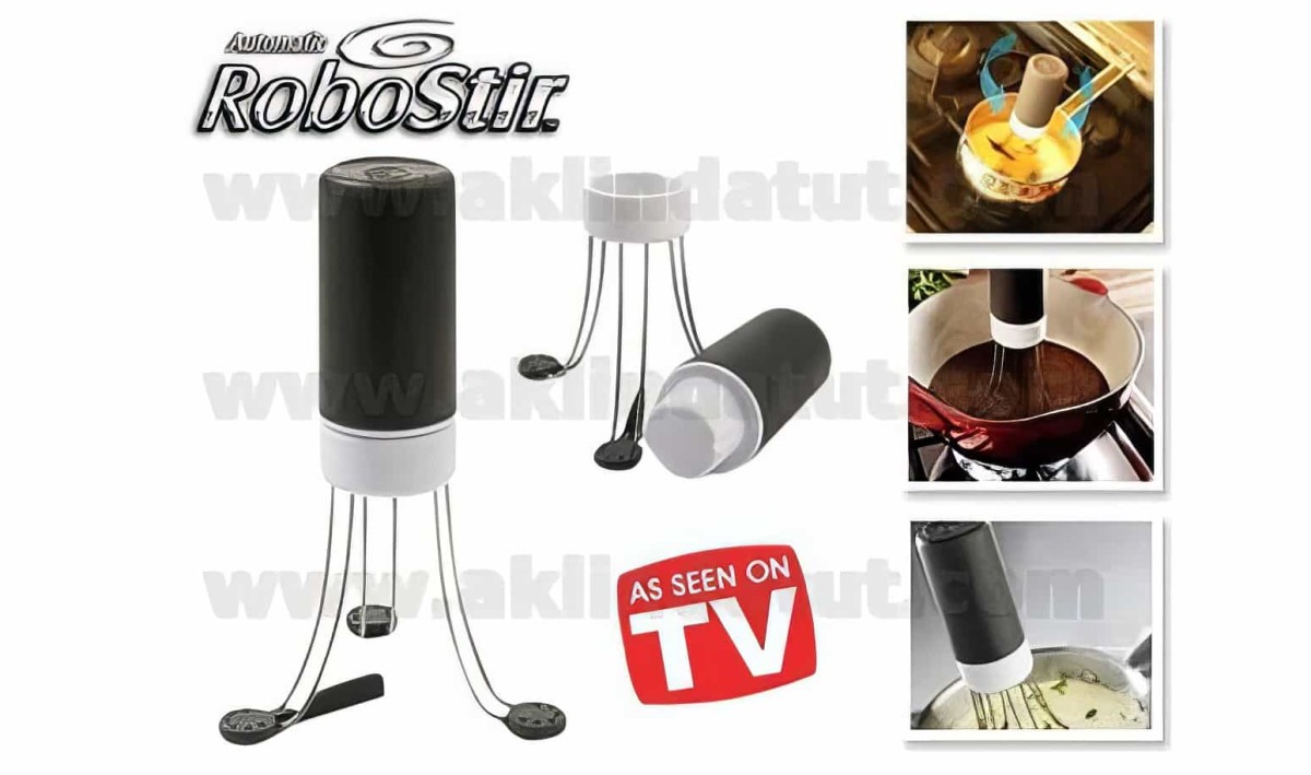 Robo Stir Otomatik Yemek Karıştırıcı Robot (mini Mikser) - 1