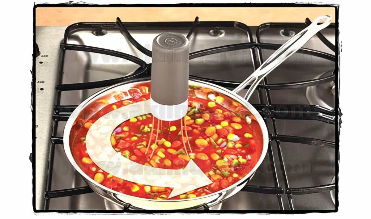 Robo Stir Otomatik Yemek Karıştırıcı Robot (mini Mikser) - 3