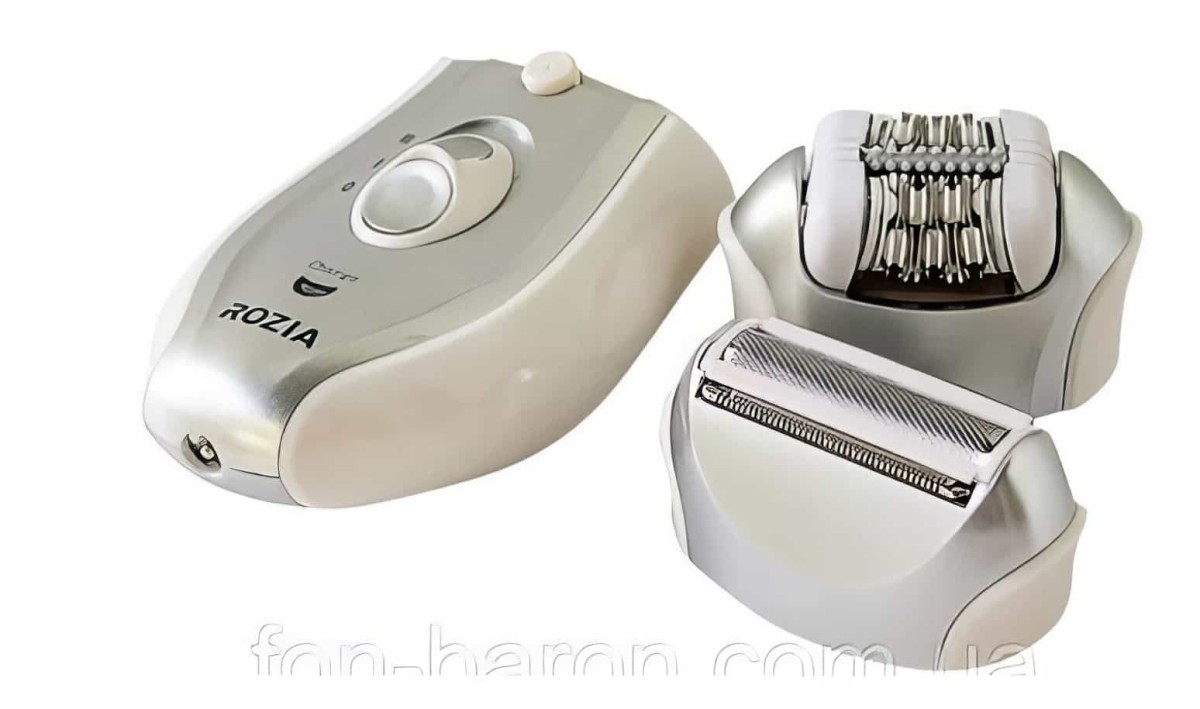 Rozia Hb-6005 2 İn 1 Çift Başlıklı Epilasyon -  Şarjlı Epilatör Yıkanabilir - 3