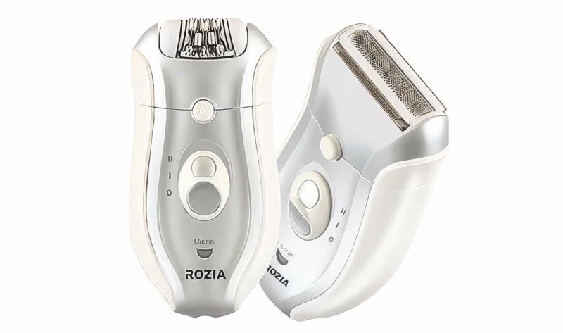 Rozia Hb-6005 2 İn 1 Çift Başlıklı Epilasyon -  Şarjlı Epilatör Yıkanabilir - 5