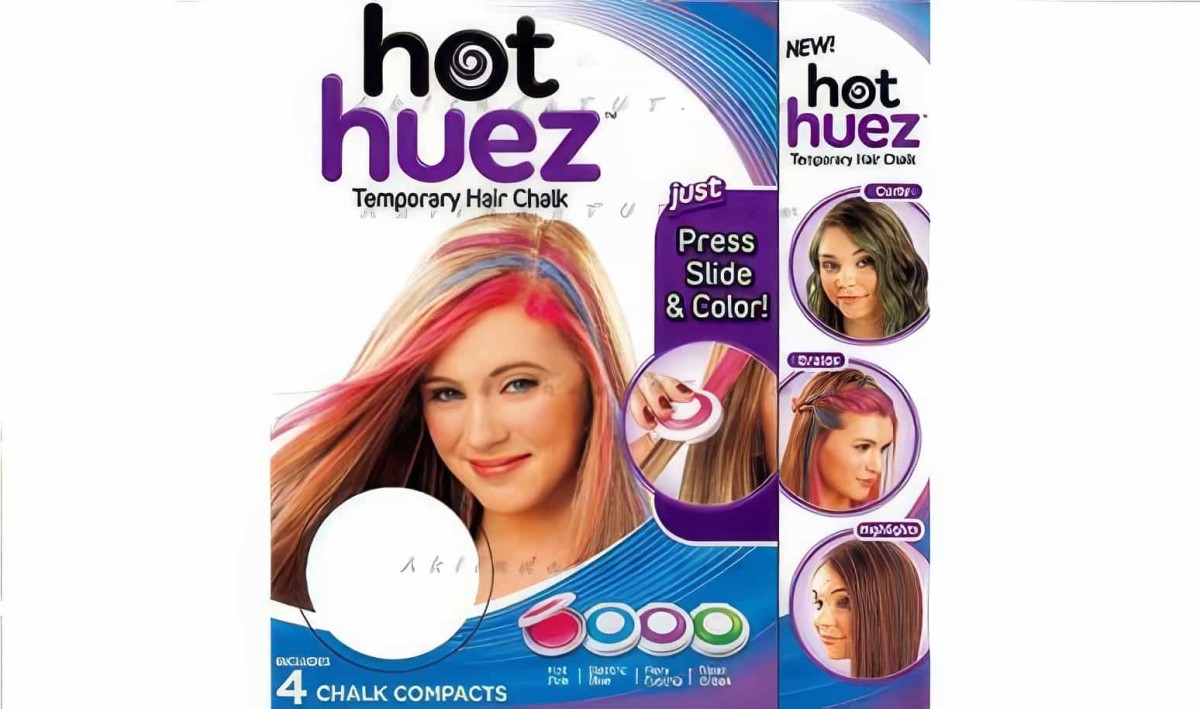 Saç Tebeşiri - Hot Huez Hair Chalk - 5