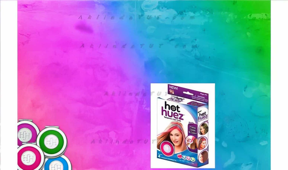 Saç Tebeşiri - Hot Huez Hair Chalk - 6