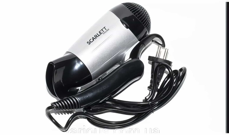 Scarlett England Hd68-6 1600 Watt Katlanabilir Seyahat Tipi Saç Kurutma Fön Makinası - 3