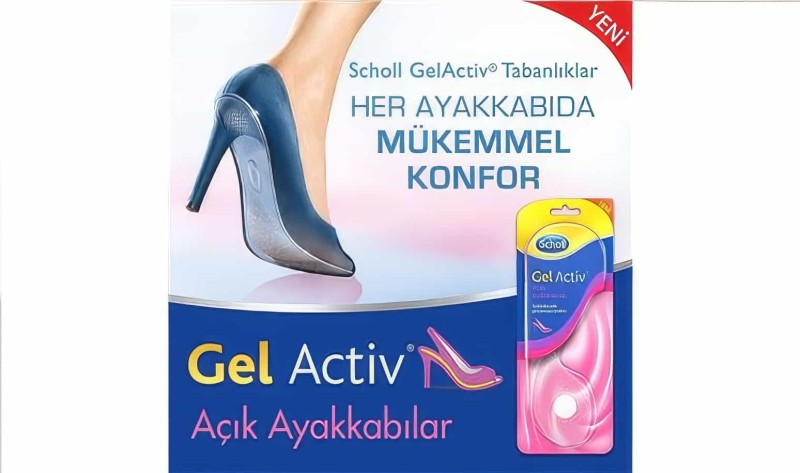 Scholl Gel Activ Açık Ayakkabı Tabanlığı - 1