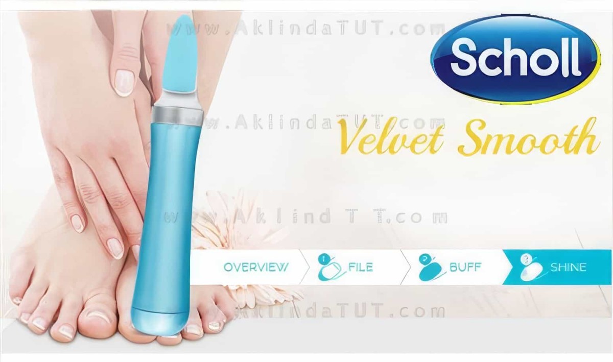 Scholl Velvet Smooth Elektronik Tırnak Bakım Seti - 2