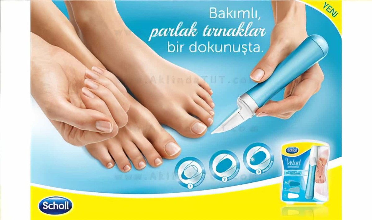 Scholl Velvet Smooth Elektronik Tırnak Bakım Seti - 3