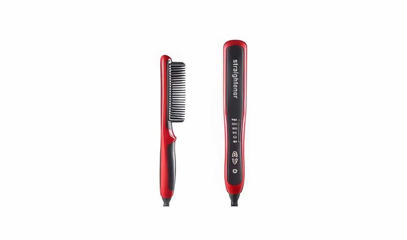 Seramik Saç Düzleştirici Hair Straightener Mx-602 - Isıtmalı Tarak -  Isıtmalı Saç Tarağı - 1