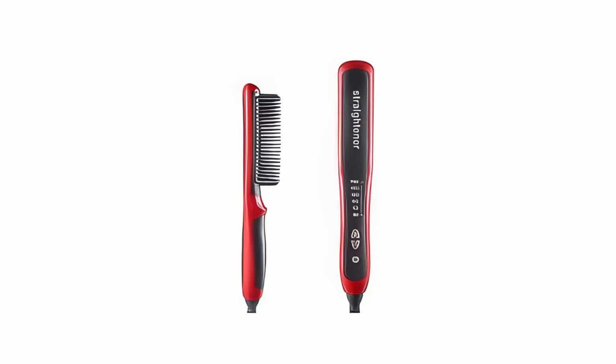 Seramik Saç Düzleştirici Hair Straightener Mx-602 - Isıtmalı Tarak -  Isıtmalı Saç Tarağı - 1