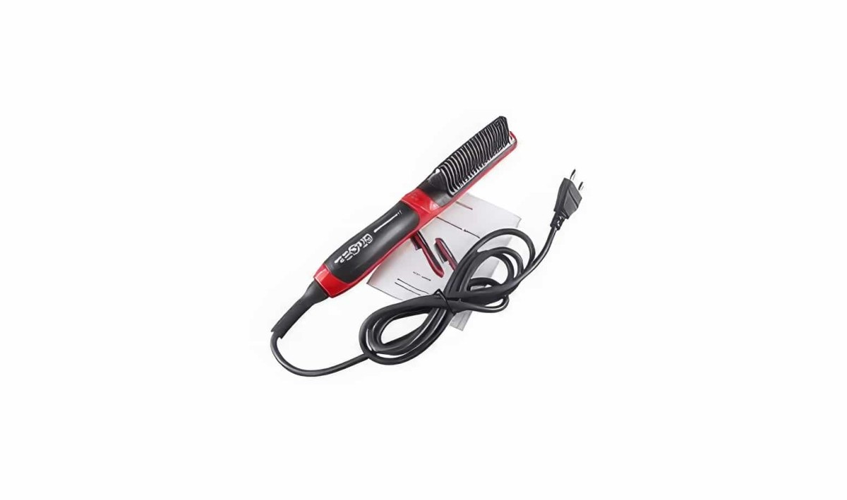Seramik Saç Düzleştirici Hair Straightener Mx-602 - Isıtmalı Tarak -  Isıtmalı Saç Tarağı - 2