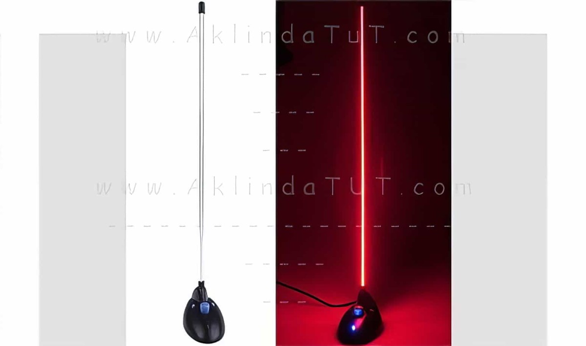 Ses İle Hareket Eden Neon Plazma Çubuk Işık Dj Lamba - 1