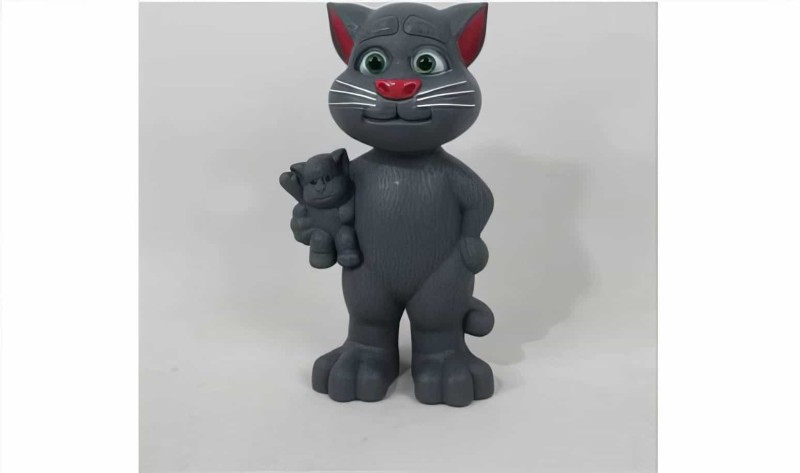 Ses Taklit Eden, Konuşan Kedi Oyuncağı Talking Tom Cat - 1