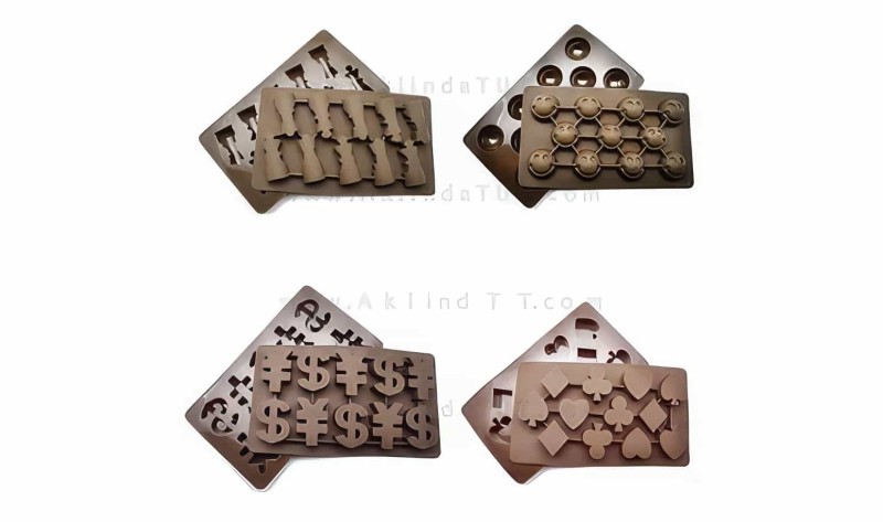 Silikon Çikolata Ve Buz Kalıpları (3 Ayrı Modelde) - 5
