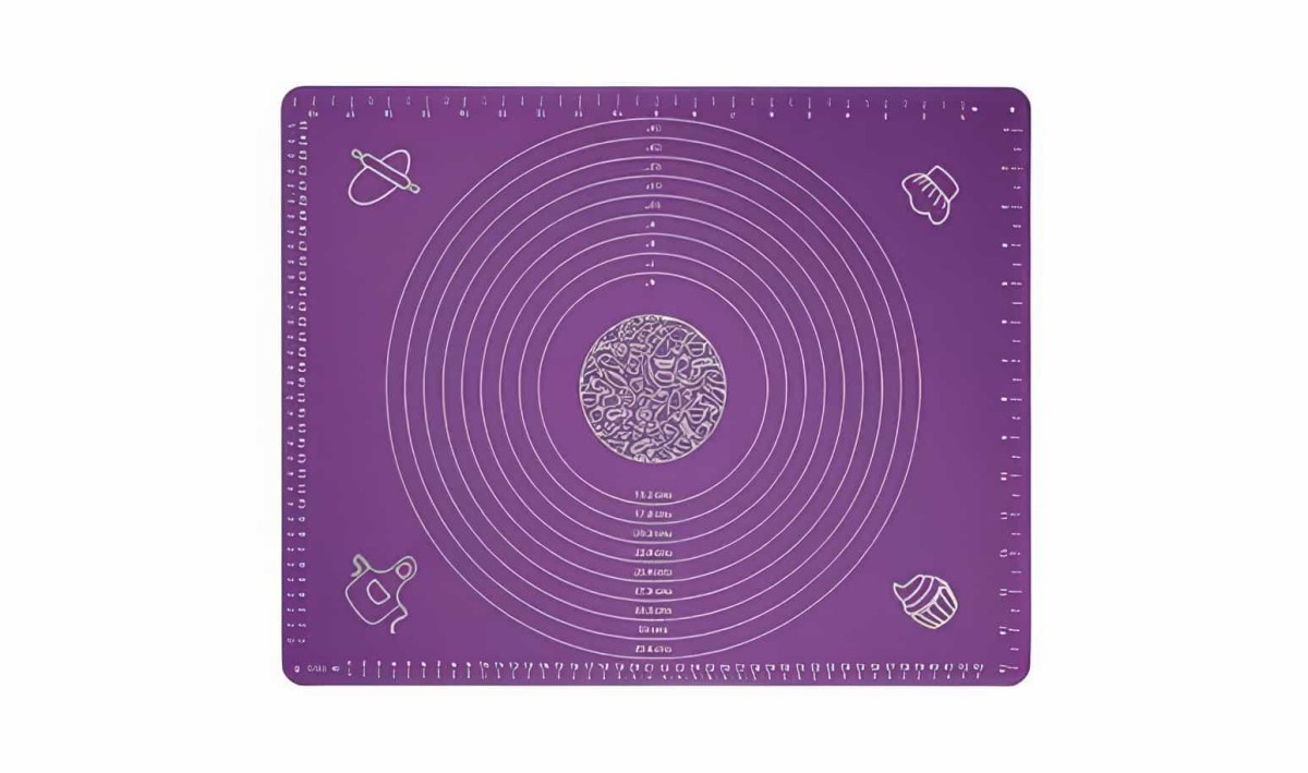 Silpat Silikon Ölçülü Hamur Açma Matı  Hamur Açma Örtüsü Büyük Boy 50x40 - 6