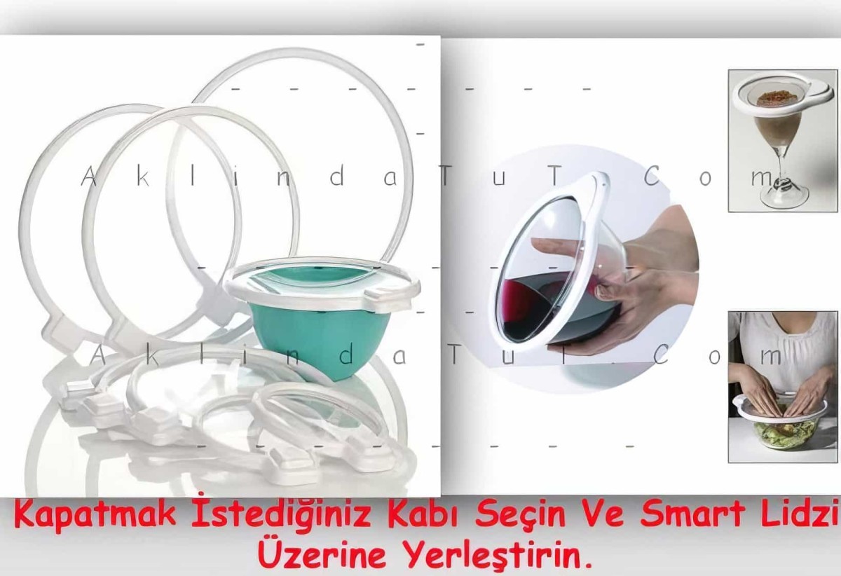 Smart Lidz Harika Gıda Muhafaza Kapakları - 2