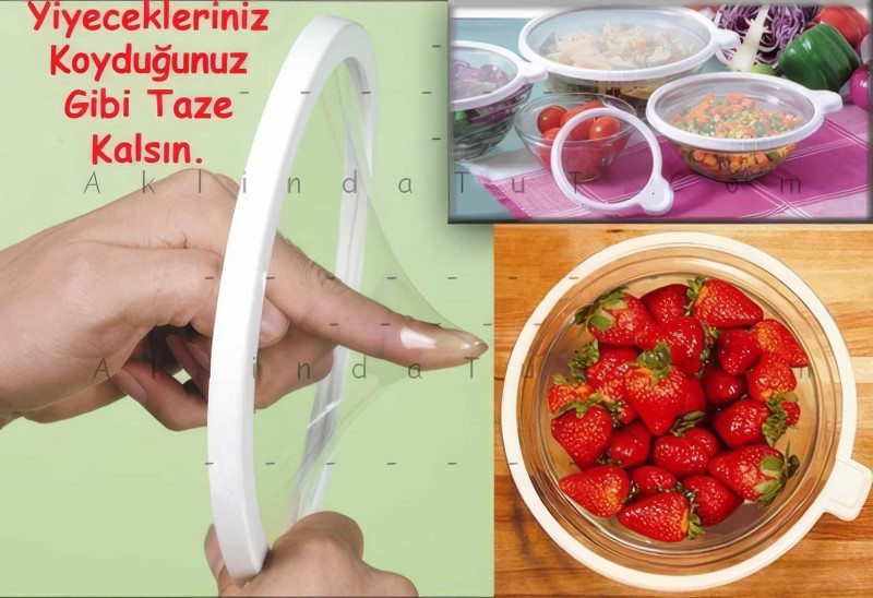 Smart Lidz Harika Gıda Muhafaza Kapakları - 4