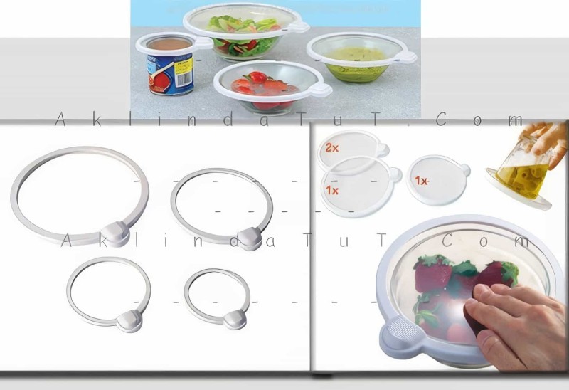 Smart Lidz Harika Gıda Muhafaza Kapakları - 5