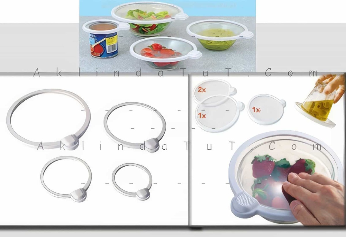 Smart Lidz Harika Gıda Muhafaza Kapakları - 5