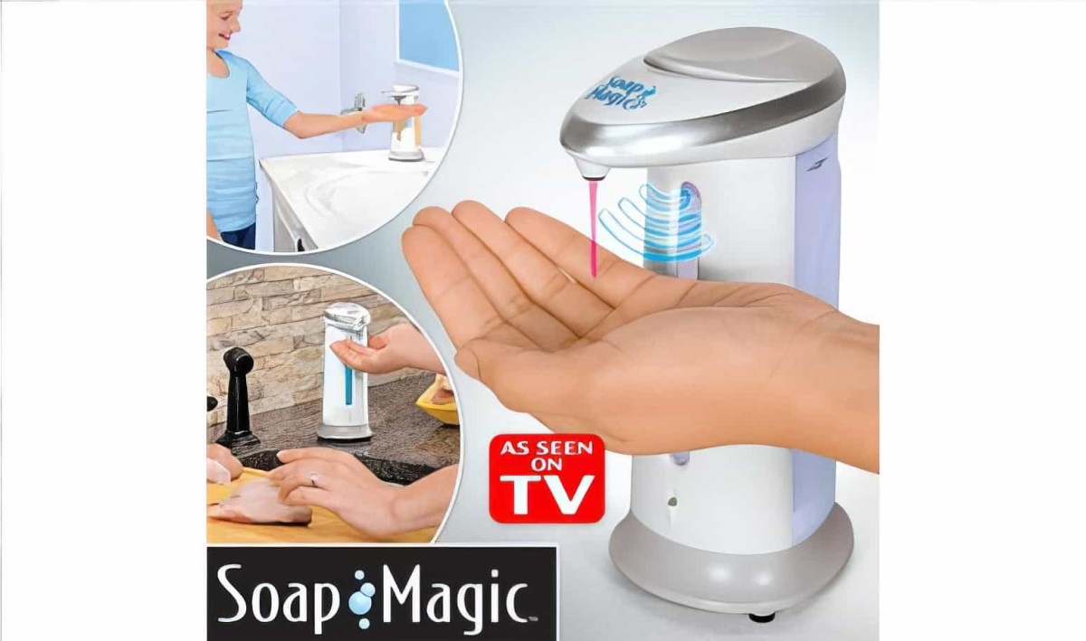 Soap Magic Sensörlü Ve Otomatik Sıvı Sabunluk Ve Dezenfektan Dispanseri - 1