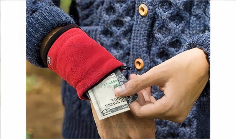 Spor Bileklik Cüzdan - Wrist Wallet - 3