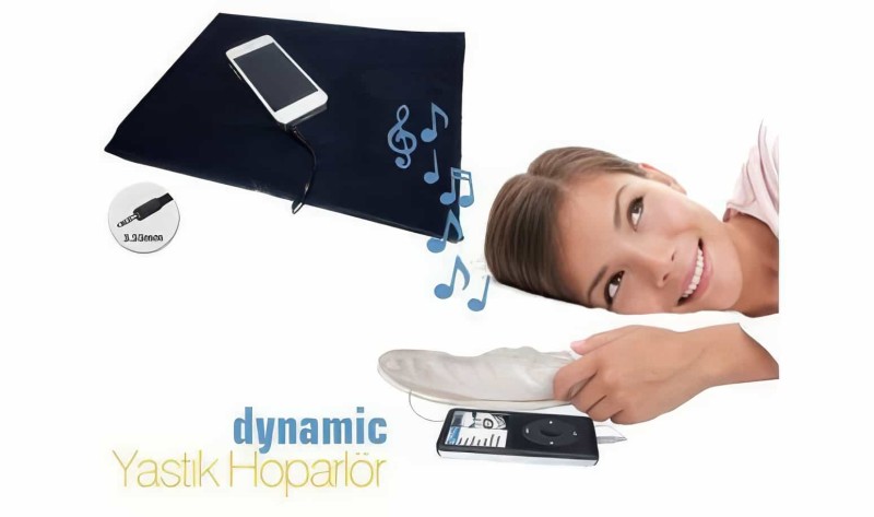 Stereo Yastık Altı Hoparlör Sistemi Stereo Pillow Speakers - 1