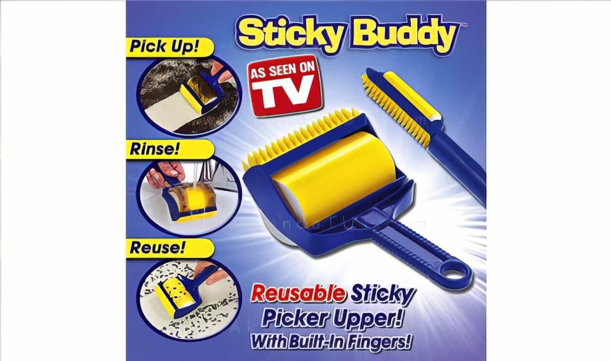 Sticky Buddy Özel Yapışkanlı Kıl Tüy Temizleme Seti - 1