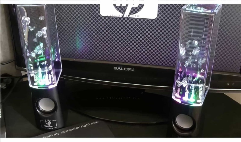Su Showu Yapan Stereo Masaüstü Hoparlör Sickest Speakers Sulu Hoparlör - 4
